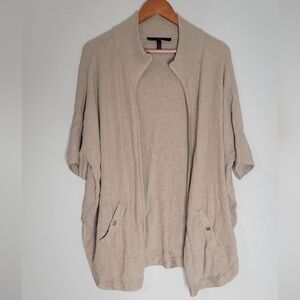 White House Black Market Zip Up Sweater